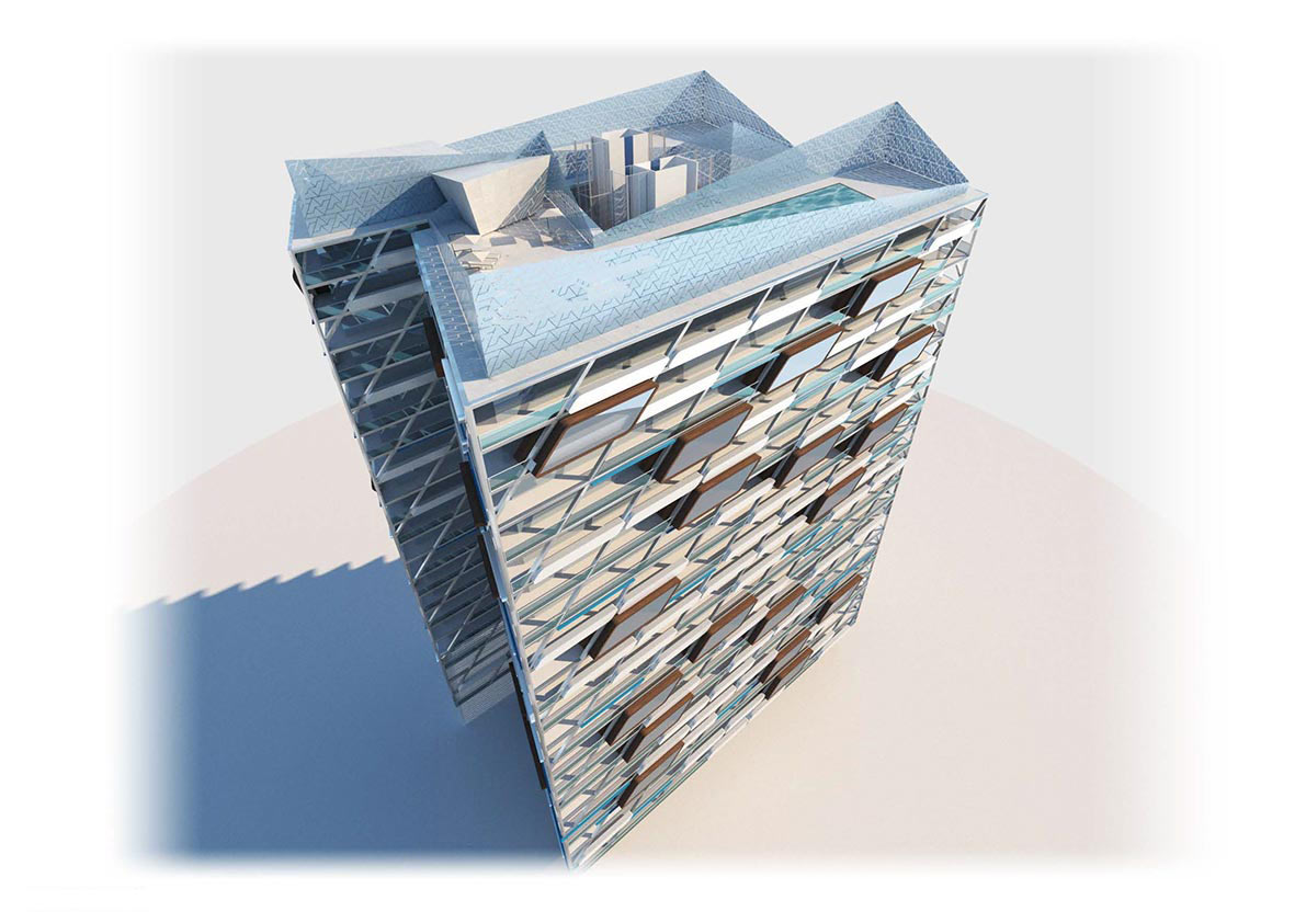 Project "Diamond Residences", image 04 | Lev Libeskind