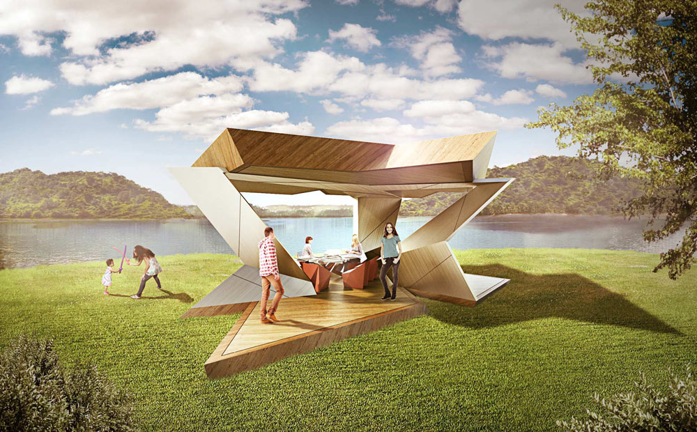 Project "Re-Creation Pavilion", image 07 | Lev Libeskind