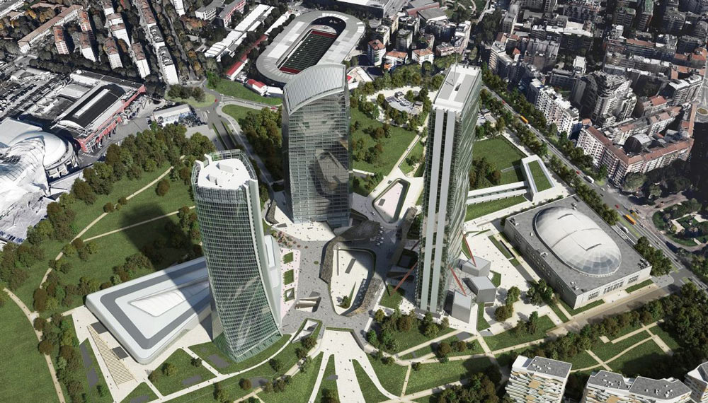 Project "Citylife PWC Tower", image 05 | Lev Libeskind