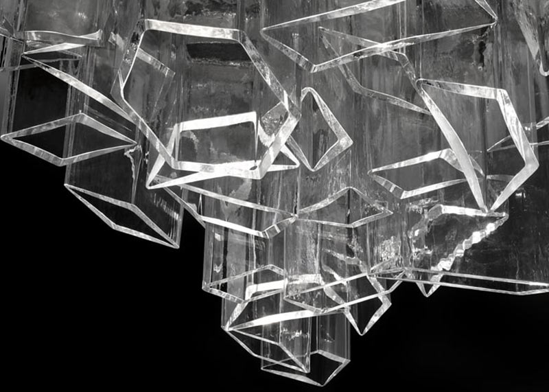 Project "Ice Chandelier for Lasvit", image 06 | Lev Libeskind