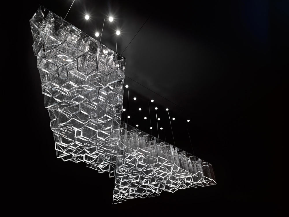 Project "Ice Chandelier for Lasvit", image 05 | Lev Libeskind