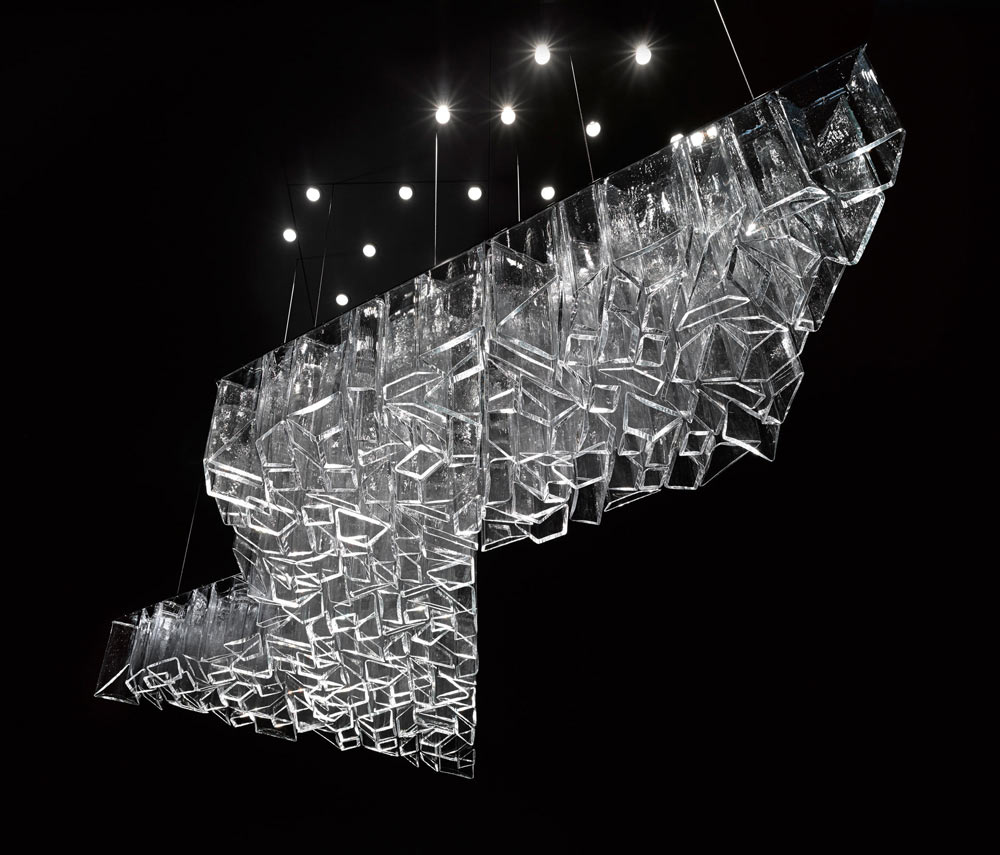 Project "Ice Chandelier for Lasvit", image 01 | Lev Libeskind